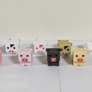 マインクラフト風　ソフビ　フィギュア　