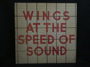 WINGS★At The Speed Of Sound UK MPL オリジナル