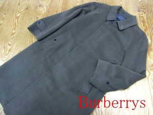 ★バーバリー Burberry★メンズ カシミヤ混 ウールステンカラーコート ブラウン 90-165★R51224003B