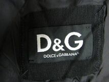 ★ドルチェ＆ガッバーナ Dolce&Gabbana D&G★メンズ ブラック パディングジップジャケット★R60121053A_画像6