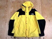 ★ノースフェイス NORTHFACE★メンズ ゴアテックス マウンテンパーカ イエロー×ブラック★R60128023A_画像2