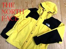 ★ノースフェイス NORTHFACE★メンズ ゴアテックス マウンテンパーカ イエロー×ブラック★R60128023A_画像1