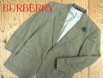 ★バーバリー BURBERRY★メンズ テーラードデザイン カシミヤ混 ウールジャケット★R60128004A_画像1