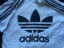 Adidas ヴィンテージトレフォイルTシャツ M　８０’ｓ_画像2