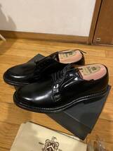 新品 Alden オールデン 9901 US 6D BLACK 純正シューツリー付属 コードバン サンフランシスコ直営店購入 黒 _画像2