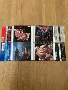 ケース無し　いろいろCD4枚　THIN LIZZY シンリジィ、NIGHT RANGER、MSG マイケルシェンカー、WARRANT