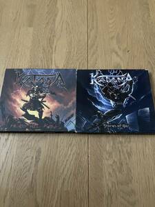 CD2枚　KATANA/HEADS WILL ROLL + STORMS OF WAR～KING DIAMOND