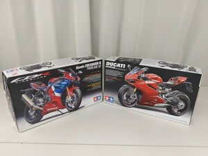 プラモデル TAMIYA 1/24 Honda CBR1000RR-R 138/DUCATI 1199 パニガーレS 129 タミヤ オートバイ