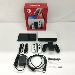 FUR【中古未使用】箱ダメージ有 任天堂 Nintendo Switch(ニンテンドースイッチ) 有機ELモデル ホワイト【034-240110-SM-02-FUR】