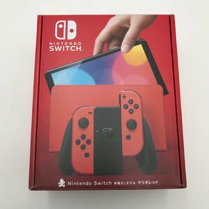 FUR【中古未使用】任天堂 Nintendo Switch(ニンテンドースイッチ) 有機ELモデル マリオレッド【034-240112-KO-02-FUR】