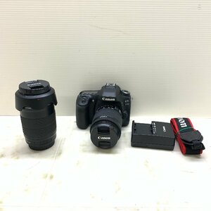 MIN【現状渡し品】 MSMK Canon EOS 80D ダブルズームキット 18-55mm IS STM & 55-250mm IS STM 〈94-240116-YF-12-MIN〉