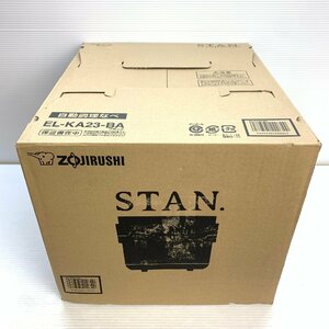 MIN【中古品】 MSMK ZOJIRUSHI 象印 STAN. 自動調理鍋 EL-KA23 BA ブラック 2021年製 〈98-240122-YF-19-MIN〉