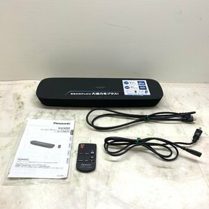 MIN【中古品】 MSMK Panasonic SC-HTB200-K スピーカー シアターバー ブラック 〈97-240126-YF-4-MIN〉