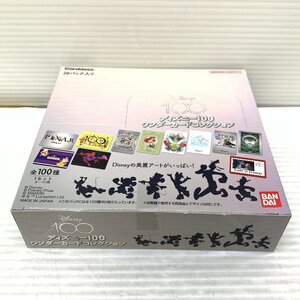 MIN【未使用品】 MSMC BANDAI カードダス Disney 100 ワンダーカードコレクション BOX 20パック入り 〈73-240130-YF-26-MIN〉