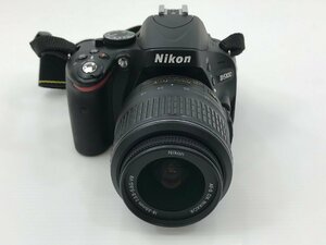 【TAG・現状品】☆Nikon デジタル一眼レフカメラ D5100 18-55VR レンズキット☆94-240122-SS-06-TAG