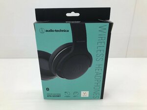 【TAG・現状品】☆audio-technica ATH-S220BT BK ブラック ワイヤレスヘッドホン☆93-231222-DD-12-TAG