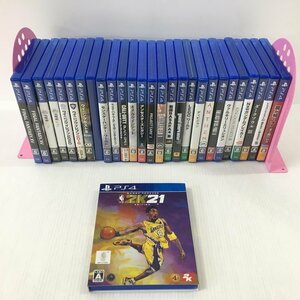 TEI 【現状渡し品】 PS4ソフト 28本セット 〈27-240113-MK-5-TEI〉