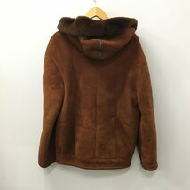 TEI 【中古品】 O'NED ムートンコート フランス製 ブラウン サイズ38 〈170-240117-YO-9-TEI〉_画像2