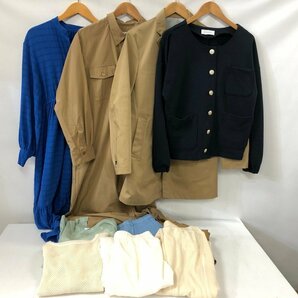 TEI 【現状渡し品】 SIMPLICITE まとめ10点 シンプリシテェ コート ワンピース パンツ トップス 〈170-240118-MK-4-TEI〉の画像1