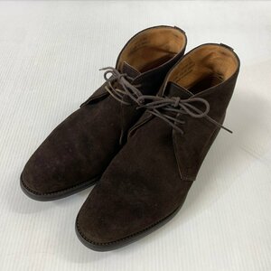 TEI 【中古品】 ALFRED SARGENT SHIPS別注 チャッカブーツ ブラウン サイズ25.5cm 〈164-240118-MK-12-TEI〉