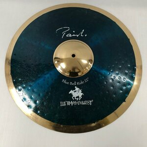 TEI 【現状渡し品】 Paiste Blue Bell RIDE ライドシンバル 22インチ パイステ 〈113-240121-MK-1-TEI〉