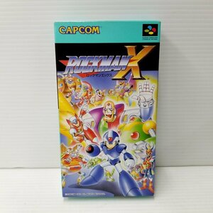 IZU【中古品】 SFC スーパーファミコン ソフト ロックマンX 〈023-240122-AS-48-IZU〉