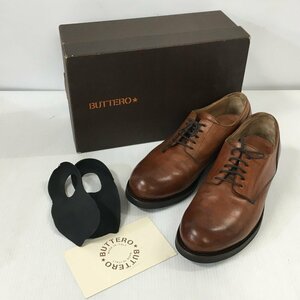 TEI 【中古品】 BUTTERO B5353UTHGB シューズ ブラウン サイズ42 ブッテロ 〈164-240123-YO-11-TEI〉