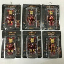 TEI 【現状渡し品】 アイアンマン ベアブリック THE INFINITY SAGA IRONMAN Happyくじ 〈55-240126-YO-5-TEI〉_画像4