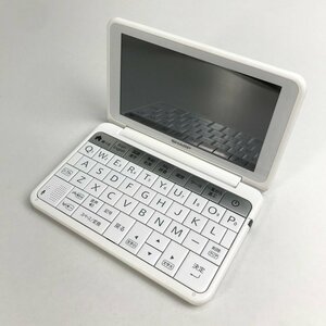 FUZ【中古品】 SHARP シャープ PW-H7800 電子辞書 Brain ホワイト 〈96-240131-YY-15-FUZ〉