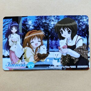 [ unused ] telephone card 50 times Kanonka non 