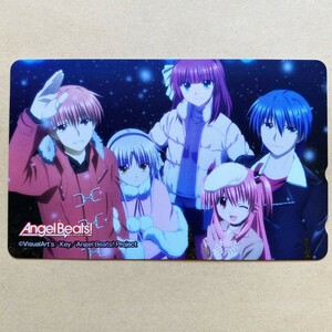 【未使用】テレカ 50度 Angel Beats! エンジェルビーツ 天使ちゃん　