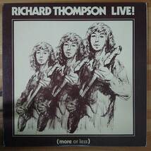 ★RICHARD THOMPSON/LIVE(MORE OR LESS)★ 2LP_画像1