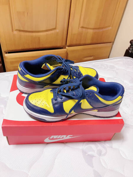 【美品】NIKE DUNK LOW MICHIGAN ナイキ ダンクロー ミシガン 26.0cm