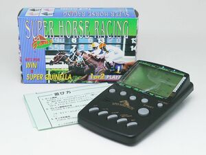 未使用 【動作OK】 LCDゲーム 競馬 SUPER HORSE RACING レトロゲーム 昭和レトロ スーパーホースレーシング