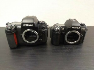 1円〜☆ Nikon ニコン 一眼レフフィルムカメラ ボディ F100 F80 2個セット