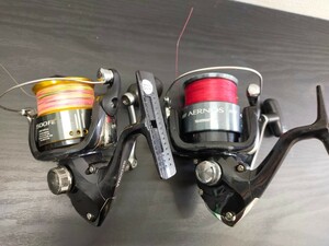 1円〜☆美品☆ SHIMANO シマノ セドナ 2500FE AERNOS 4000 SB42H 2個セット