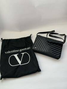 ヴァレンティノガラヴァーニ　ショルダーバッグ 黒 ブラック valentino garavani 保存袋