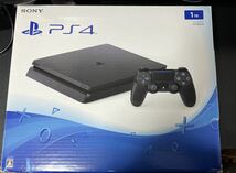 PlayStation4 ジェット・ブラック 1TB CUH-2000BB01 コントローラー2個　ゲームソフト1本 おまけ　PS4 ソニー　SONY_画像1