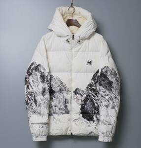 MONCLER モンクレール イタリア製 スノーマウンテンプリント フーデッド ダウンジャケット F20911A56100 54ALL CHABERTON GIUBBOTTO Size 3