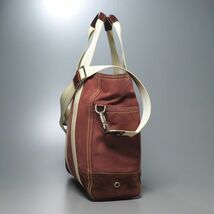 GP0548：COACH/コーチ*70005*2way*キャンバストートバッグ*ショルダーバッグ*鞄*ワイン_画像3