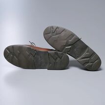 SW1071//デカタグ/ヴィンテージ/フランス製*パラブーツ/Paraboot*モジーン/MORZINE/メンズ6/チロリアンシューズ/レザーシューズ/革靴/茶_画像7