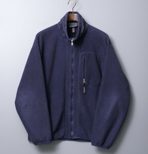 TH0372◇90s USA製 patagonia パタゴニア フリースジャケット W766F フルジップ パープル系 サイズM