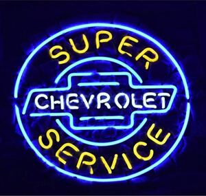  neon tube original Chevrolet interior neon signboard Harley Setagaya base lighting garage custom-made Setagaya 