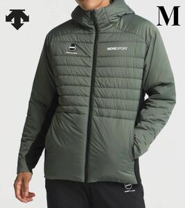 【新品】デサント DESCENTE ハイブリッド バックロゴ フルジップ ダウンジャケット