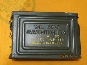 ☆アンティーク米軍 弾薬箱 CAL.30 M1 AMMUNITION BOX ☆