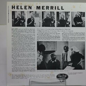 [TK3161LP] LP ヘレン・メリル・ウィズ・クリフォード・ブラウン(helen merrill) 国内盤 ライナー 曲解説 歌詞 状態並み上 '54録音の画像2