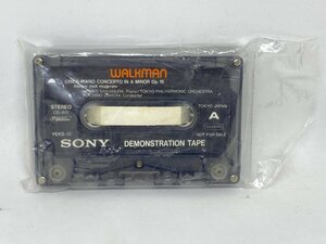 [TE0709] 未開封 「 SONY WALKMAN デモンストレーションテープ YEKS-12 CD-813」 非売品 ソニー ウォークマン DEMONSTRATION TAPE