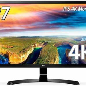 LG 27インチ/4K/IPS 非光沢 ディスプレイ 27UD58-B 液晶モニター ディスプレイ