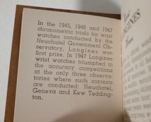 40s Vintage LONGINES WATCH 腕時計ケース 外箱 ギャランティカード 一式 アンティーク ロンジン 空き箱 外箱 共箱 50s ウォッチケース_画像9