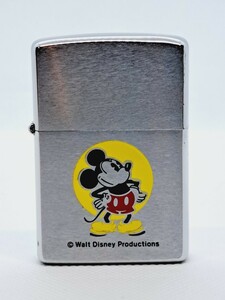 ZIPPO ジッポー Walt Disney Mickey Mouse 1977年製 ディズニー ミッキーマウス ケース入り ビンテージ